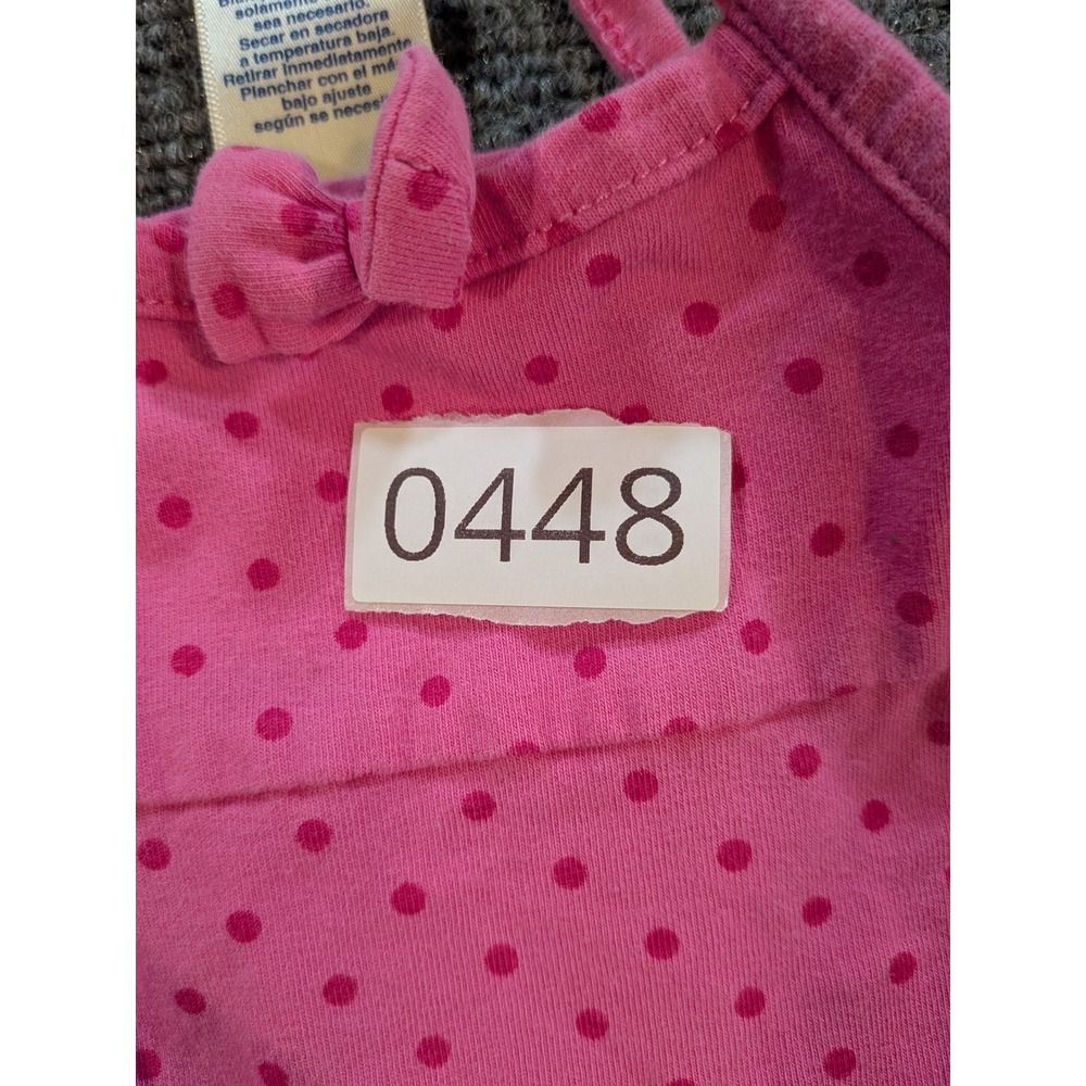 Faded Glory Polka Dot Sun Dress Baby 3-6M - Picture 4 of 4